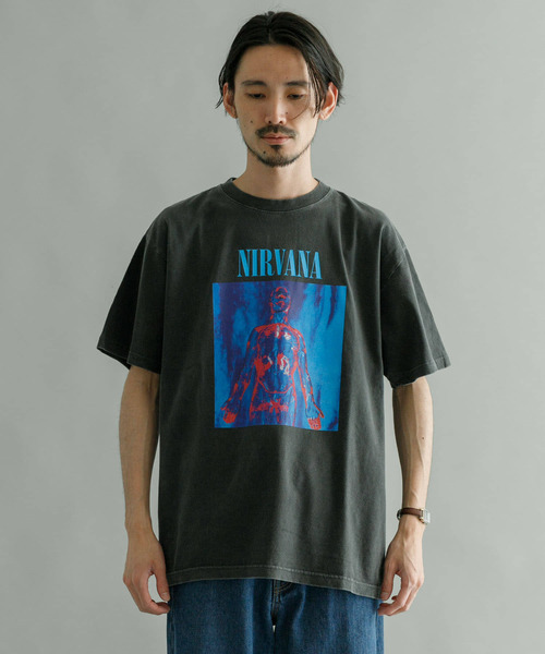 URBAN RESEARCH（アーバンリサーチ）の「GOOD ROCK SPEED　NIRVANA OVER SHORT-SLEEVE T-SHIRTS（Tシャツ/カットソー・メンズ・ブラック・MEDIUM/LARGE）」の4枚目の写真