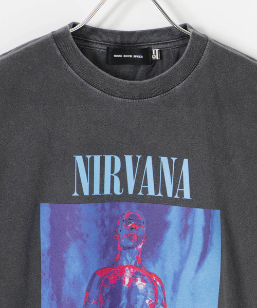 URBAN RESEARCH（アーバンリサーチ）の「GOOD ROCK SPEED　NIRVANA OVER SHORT-SLEEVE T-SHIRTS（Tシャツ/カットソー・メンズ・ブラック・MEDIUM/LARGE）」の8枚目の写真