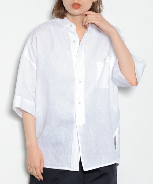 TICCA半袖シャツ TICCA(ティッカ) 25S/S リネン半袖シャツ | 大阪・北摂・千里山
