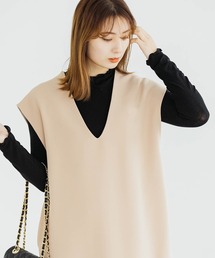 ZAKKA-BOX（ザッカボックス）の「キレイ目ジャンドレ（ジャンパースカート）」