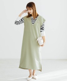 ZAKKA-BOX（ザッカボックス）の「キレイ目ジャンドレ（ジャンパースカート）」