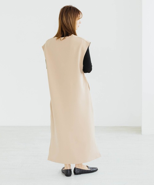 ZAKKA-BOX(ザッカボックス)の「キレイ目ジャンドレ(ジャンパースカート・レディース・ベージュ/マスタード/グリーン系その他・FREE)」の19枚目の写真