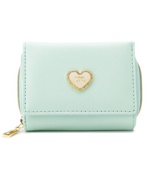 PINK-latte（ピンクラテ）の「◆ポイントハートラウンドミニ財布（財布・キッズ）」