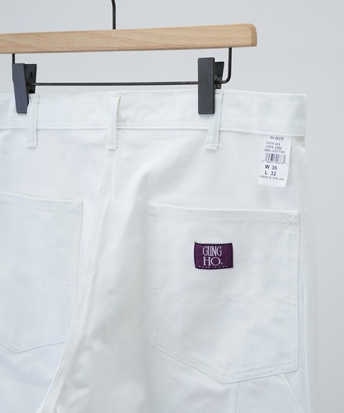 GUNG HO（ガンホー）の「【GUNGHO/ガンホー】ORIGINAL PAINTER PANT MADE IN USA　ペインターパンツ　ワークパンツ（その他パンツ・メンズ・カーキ/ホワイト・32inch/34inch/36inch/30inch）」の21枚目の写真