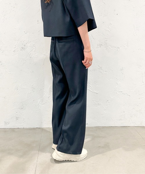 apres jour mignon(アプレジュールミニョン)の「ハイウエストベルト付きパンツ【SETUP着用可能】【ZOZOTOWN限定アイテム】(その他パンツ・レディース・ブラック/ライトグレー/ネイビー・X-LARGE/MEDIUM/SMALL)」の22枚目の写真