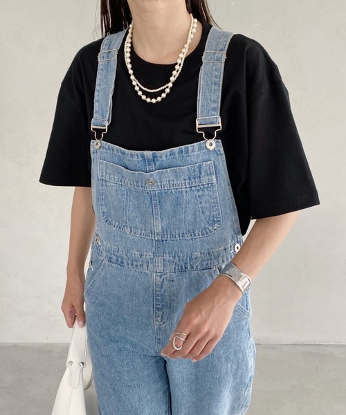 MYMOOD.(マイムード)の「5.6オンス ハイグレードコットン オーバーサイズTシャツ(Tシャツ/カットソー・レディース・ホワイト/ブラック/グレー/チャコールグレー・M/L)」の3枚目の写真