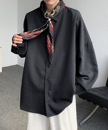 【FVLMEN】ring scarf dolman sleeve shirt/リングスカーフ付 ドルマンスリーブ シャツ
