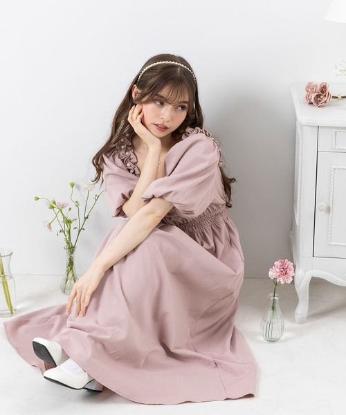 DearMyLoveRose（ディアマイラブローズ）の「ショルダービジューパフ