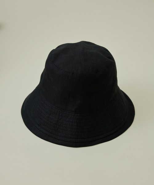 La Maison de Lyllis（メゾンドリリス）の「【La Maison de Lyllis/ラメゾンドリリス】ELM/バケットハット（ハット・レディース・アイボリー/ブラック/ブラウン・FREE）」の3枚目の写真