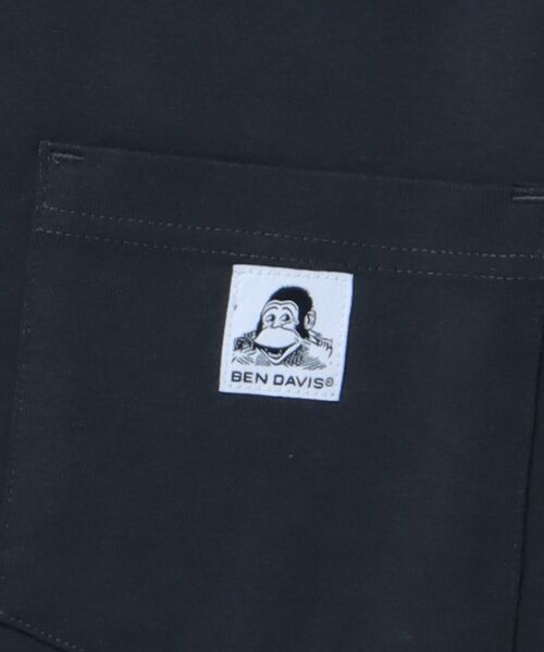 BEN DAVIS(ベンデイビス)の「【BEN DAVIS(ベンデイビス)】 NEW L/S POCKET TEE (WIDE) / ピスネーム ポケット ロンT ワンポイント 長袖 ビッグ(Tシャツ/カットソー・メンズ・オフホワイト/カーキ/ダークパープル/ブラック/ブルー系その他2/チャコール/オレンジ系その他5/ホワイト/グリーン系その他5・MEDIUM/LARGE/X-LARGE/SMALL)」の18枚目の写真