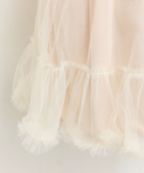 TITTY&CO.（ティティーアンドコー）の「【TITTY&CO.】フレアミニチュールジャンパースカート（ジャンパースカート・レディース・アイボリー/ブラック・FREE）」の7枚目の写真