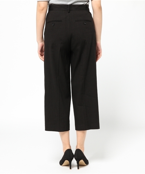 JOURNAL STANDARD(ジャーナルスタンダード)の「LI/VISクロップドワイドパンツ#(その他パンツ・レディース・ブラック/ナチュラル/ネイビー・38/36/40)」の9枚目の写真