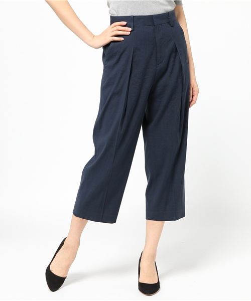 JOURNAL STANDARD(ジャーナルスタンダード)の「LI/VISクロップドワイドパンツ#(その他パンツ・レディース・ブラック/ナチュラル/ネイビー・38/36/40)」の13枚目の写真