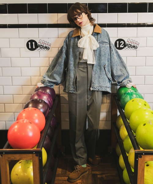 forksy.(フォルクシー)の「【forksy.】サスペンダー付きタックパンツ(その他パンツ・レディース・杢グレー/ブラック/ベージュ・FREE)」の10枚目の写真