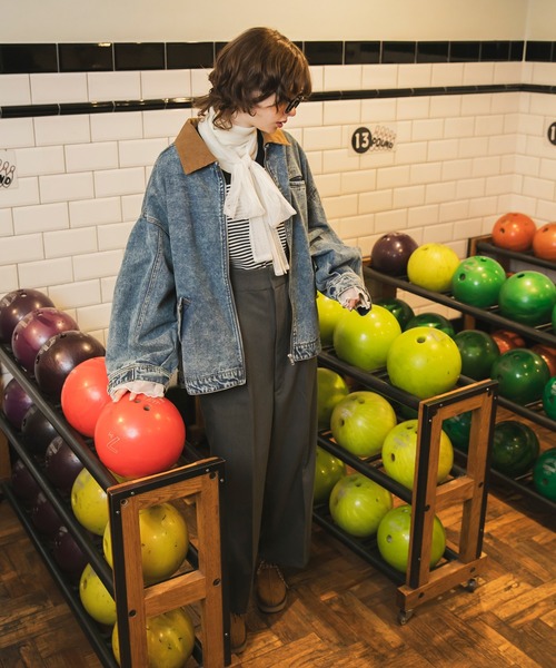 forksy.(フォルクシー)の「【forksy.】サスペンダー付きタックパンツ(その他パンツ・レディース・杢グレー/ブラック/ベージュ・FREE)」の11枚目の写真