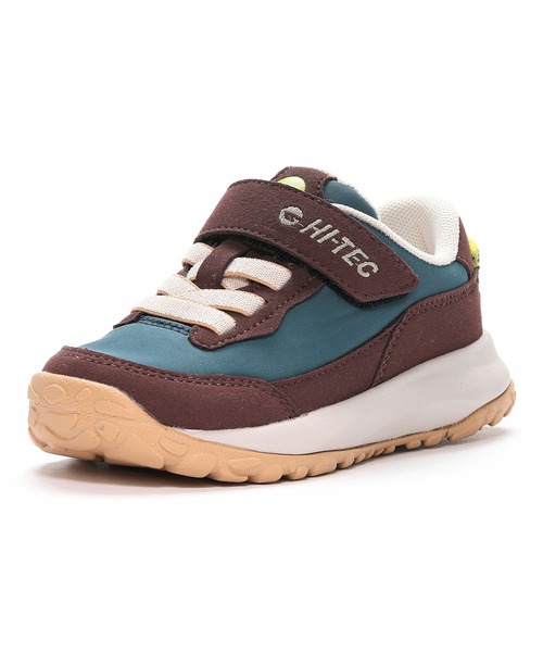 HI-TEC（ハイテック）の「【 HI-TEC / ハイテック 】HT KD062 AKARIS アカリス　キッズスニーカー（スニーカー・キッズ・ワイン系/ブラック×ベージュ・16.0cm/17.0cm/18.0cm/19.0cm/20.0cm/21.0cm/15.0cm）」の4枚目の写真