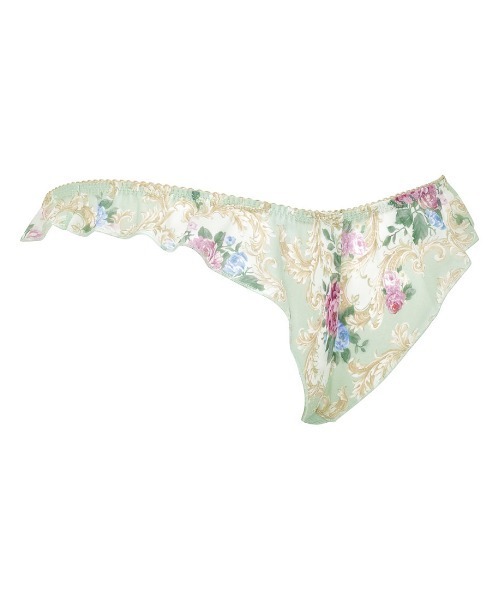 WACOAL（ワコール）の「ルジェ　ペアショーツ　Tバック（ショーツ・レディース・ターコイズブルー/ネイビー/ピンク/エメラルド/ベージュ/ワインレッド・M）」の7枚目の写真