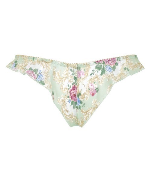 WACOAL（ワコール）の「ルジェ　ペアショーツ　Tバック（ショーツ・レディース・ターコイズブルー/ネイビー/ピンク/エメラルド/ベージュ/ワインレッド・M）」の8枚目の写真