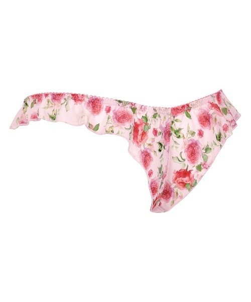 WACOAL（ワコール）の「ルジェ　ペアショーツ　Tバック（ショーツ・レディース・ターコイズブルー/ネイビー/ピンク/エメラルド/ベージュ/ワインレッド・M）」の10枚目の写真