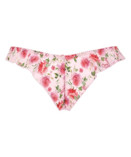 WACOAL（ワコール）の「ルジェ　ペアショーツ　Tバック（ショーツ・レディース・ターコイズブルー/ネイビー/ピンク/エメラルド/ベージュ/ワインレッド・M）」の11枚目の写真