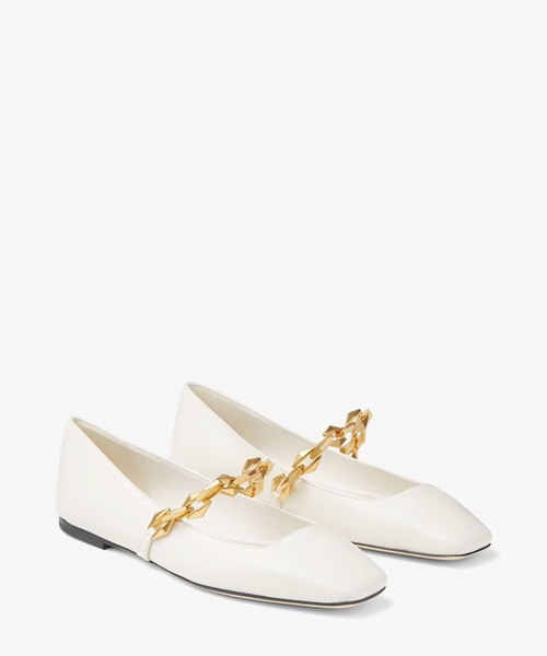 DIAMOND TILDA FLAT（バレエシューズ）｜JIMMY CHOO（ジミー