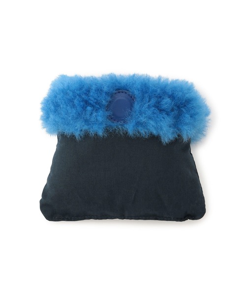 ROPE' PICNIC（ロペピクニック）の「【CM着用商品】カラーフェイクファーマイクロミニショルダーバッグ（ショルダーバッグ・レディース・ブルー/チャコールグレー/ピンク/イエロー/ホワイト系その他4/オフホワイト・FREE）」の18枚目の写真