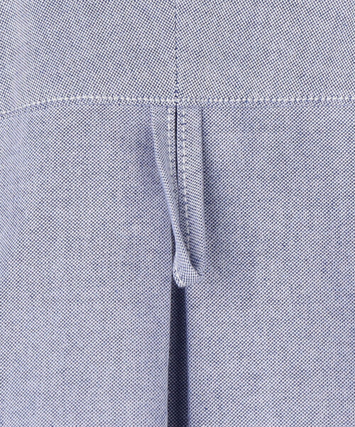 HAVERSACK（ハバーザック）の「HAVERSACK | 〈別注〉ラウンドカラーシャツ WOMEN（シャツ/ブラウス・レディース・ホワイト/ブルー・1）」の9枚目の写真