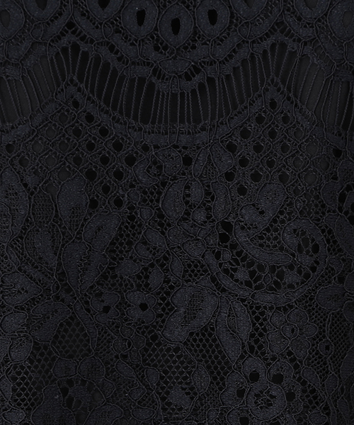 Ray BEAMS（レイビームス）の「Ray BEAMS / レース クルーネック ノースリーブ プルオーバー（シャツ/ブラウス・レディース・ホワイト/ブラック・0/1）」の15枚目の写真