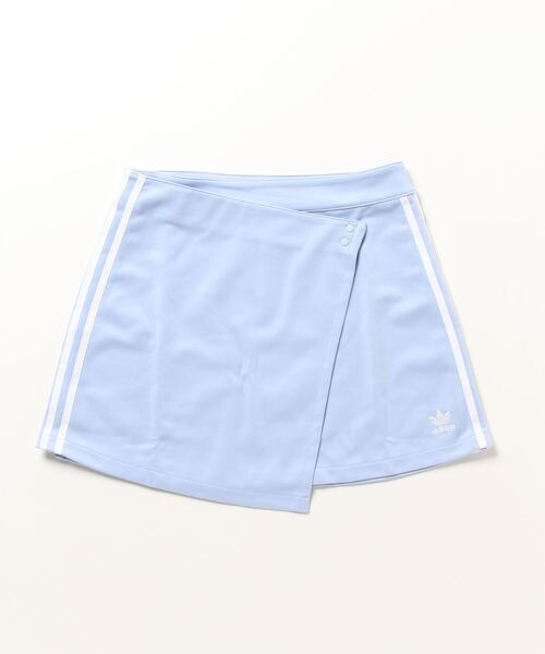 adidas Originals(アディダスオリジナルス)の「adidas Originals / アディダスオリジナルス WRAPPING SKIRT/ラッピングスカート(スカート・レディース・サックスブルー/ブラック・XL/L/S)」の2枚目の写真