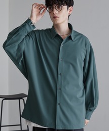 【ZOZO限定】ビッグシルエット2WAYストレッチドルマンスリーブL/Sシャツ