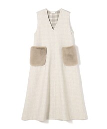 BALLSEY（ボールジィ）の「プレーンダブルフェイス ジャンパースカート