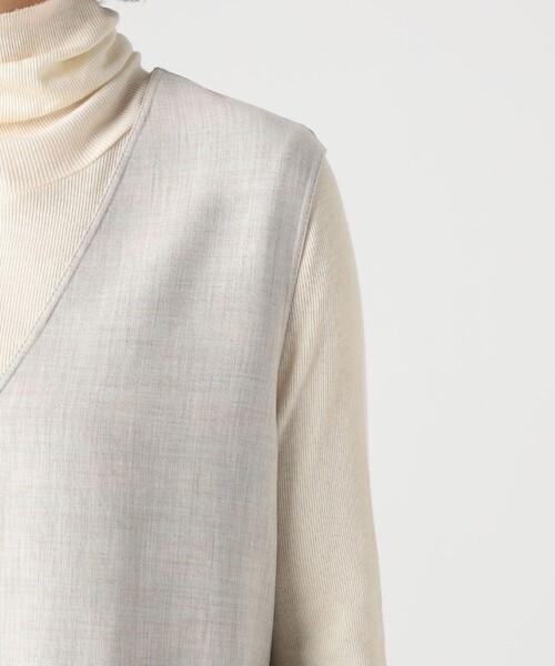 BALLSEY（ボールジィ）の「プレーンダブルフェイス ジャンパースカート