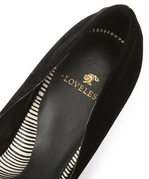 LOVELESS(ラブレス)の「【LOVELESS】WOMENS ベルベットリボンパンプス(パンプス・レディース・ネイビー/ブラック・23.5/24.5/22.5)」の7枚目の写真