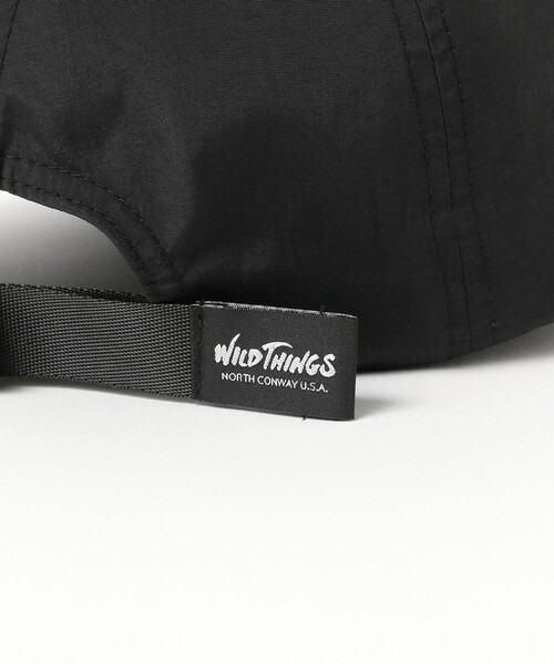 WILD THINGS（ワイルドシングス）の「WILD THINGS x B:MING by BEAMS / 別注 SUPPLEX(R) Nylon MASSIF CAP（キャップ・メンズ・グリーン系その他/ブラック・ONE SIZE）」の4枚目の写真