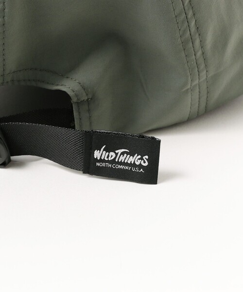 WILD THINGS（ワイルドシングス）の「WILD THINGS x B:MING by BEAMS / 別注 SUPPLEX(R) Nylon MASSIF CAP（キャップ・メンズ・グリーン系その他/ブラック・ONE SIZE）」の7枚目の写真