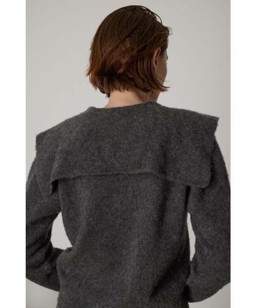 RIM.ARK（リムアーク）の「Warm v neck knit（ニット/セーター・レディース・ライトグリーン/グレー/マジェンタ/ネイビー・FREE）」の20枚目の写真