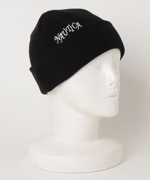 NAUTICA（ノーティカ）の「NAUTICA/ノーティカ ビーニー ダブル CUFF WATCH NT107（ニットキャップ/ビーニー・メンズ・ブラック/ブラウン・FREE）」の4枚目の写真