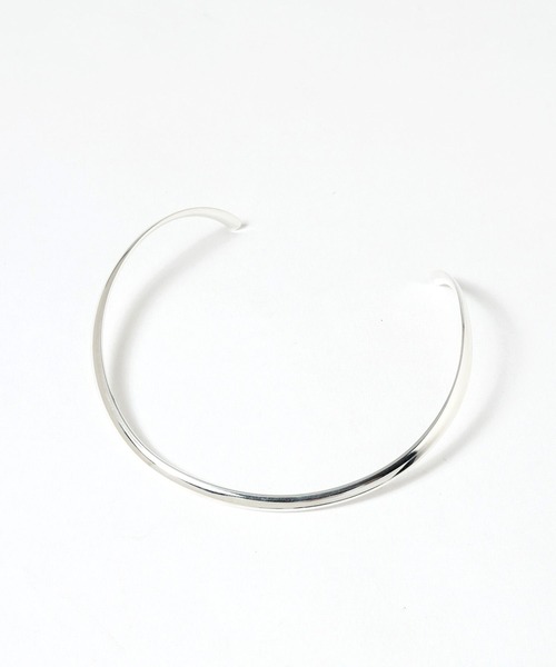 A part by(アパートバイ)の「カーブネックカフ(ネックレス・レディース・シルバー/ゴールド・FREE)」の7枚目の写真