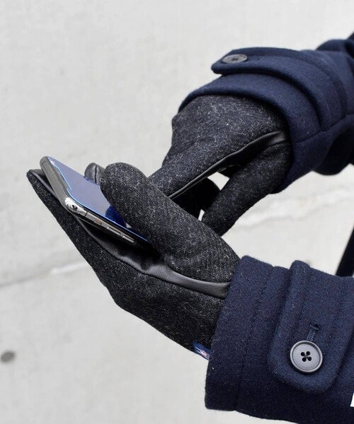 MEROLA レザーグローブ　紺　ネイビー　7.5 MEROLA レザーグローブ 紺 ネイビー 7.5 MEROLA レザーグローブ 紺