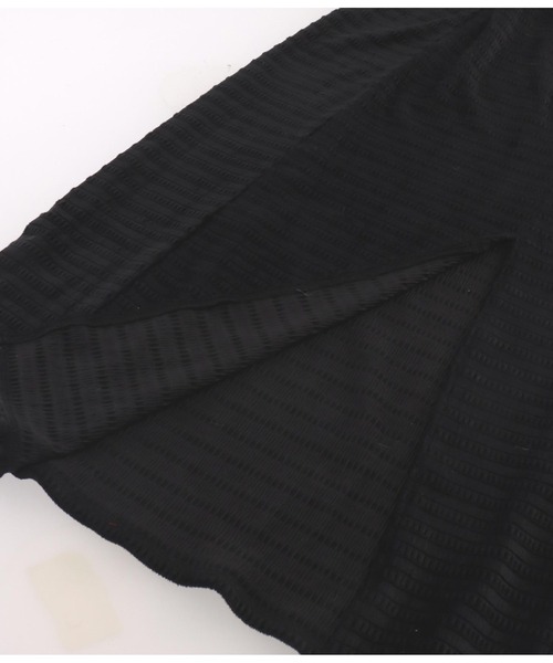 LATINA（ラティーナ）の「チェーンストラップ シャーリング ロング ワンピース（ワンピース・レディース・ブラック・L/M）」の10枚目の写真