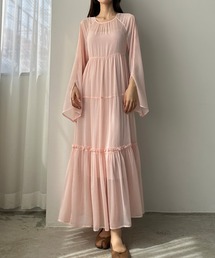 ♦️人気新作 新品 Aje ピンクロングワンピース　2色 ワンピース（ピンク/桃色系・無地）ファッション通販 - ZOZOTOWN