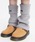 Vipoa�i���B�|�A�j�́uMETAL POINT KNIT LEG WARMER�i���b�O�E�H�[�}�[�j�v�b���C�g�O���[