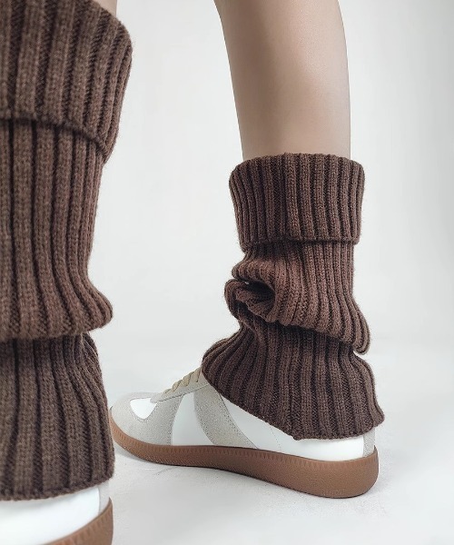 METAL POINT KNIT LEG WARMER（レッグウォーマー）｜Vipoa（ヴィポア