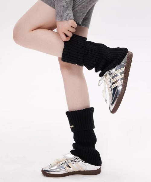METAL POINT KNIT LEG WARMER（レッグウォーマー）｜Vipoa（ヴィポア