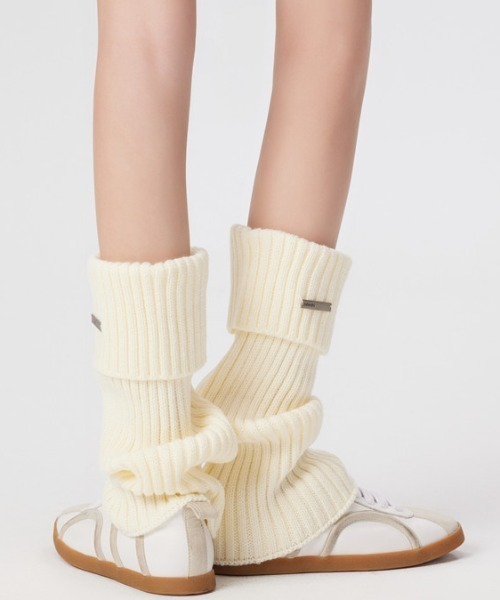 METAL POINT KNIT LEG WARMER（レッグウォーマー）｜Vipoa（ヴィポア