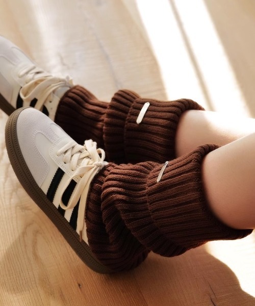 METAL POINT KNIT LEG WARMER（レッグウォーマー）｜Vipoa（ヴィポア