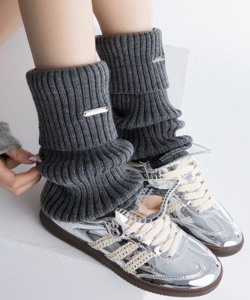 METAL POINT KNIT LEG WARMER（レッグウォーマー）｜Vipoa