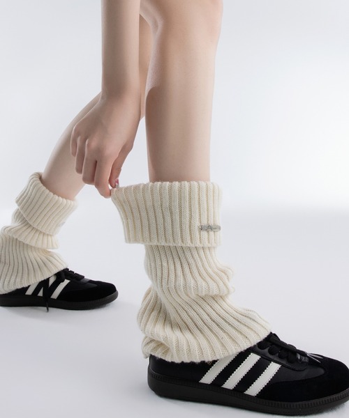 METAL POINT KNIT LEG WARMER（レッグウォーマー）｜Vipoa（ヴィポア
