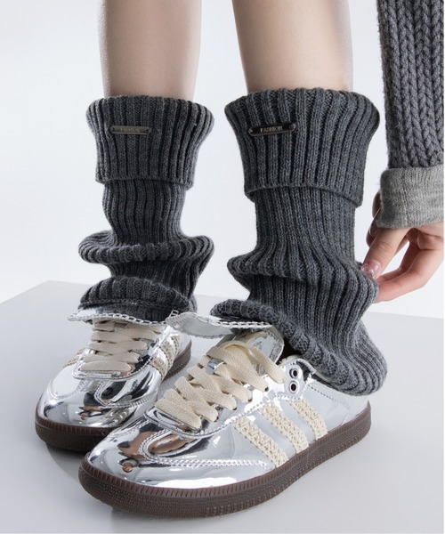 METAL POINT KNIT LEG WARMER（レッグウォーマー）｜Vipoa（ヴィポア
