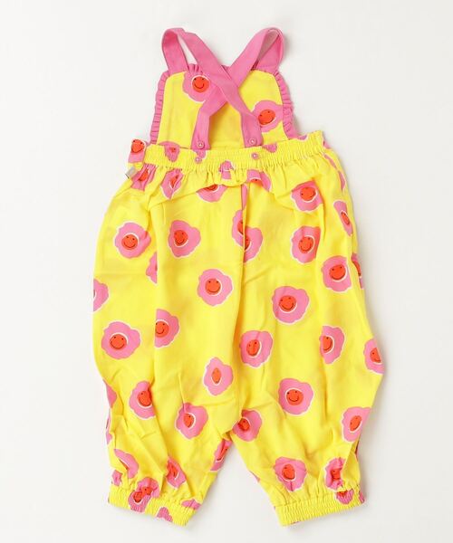 STELLA McCARTNEY(ステラマッカートニー)の「STELLA McCARTNEY (ステラマッカートニー) Baby エンパイアフラワーオーバーオール(サロペット/オーバーオール・キッズ・イエロー・24M)」の3枚目の写真